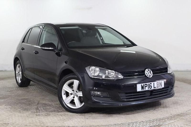 Begagnad VW Golf VII Edition 150 HK (110 kW) 2016 Svart Halvkombi