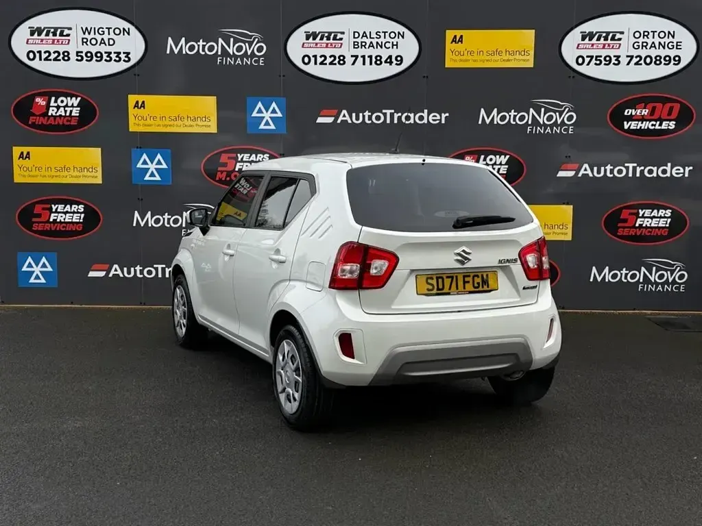 Used Suzuki Ignis SZ3 83 HP (61 kW) 2021 White SUV