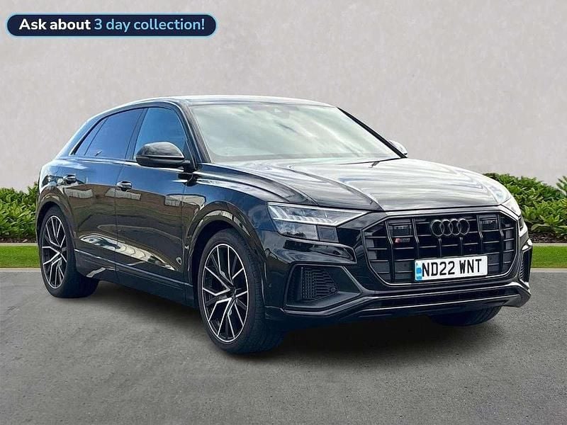 Black Used 2022 Audi SQ8 Black Edition SUV | £58,962 (Good price) - Image 1/4