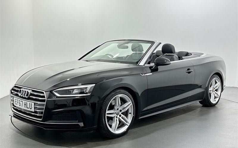 Usado Audi A5 Cabriolet S-Line 252 HP (185 kW) 2017 Preto Cabrios