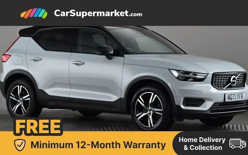 Silver Used 2021 Volvo XC40 R-Design SUV | £23,997 (Fair price) - Image 1/4