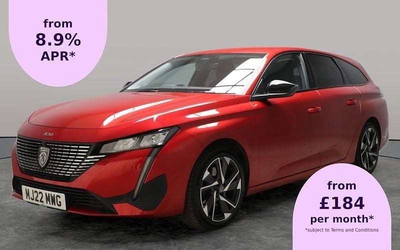 Red Used 2022 Peugeot 308 Active Premium Estate | £13,204 (Fair price) - Image 1/3