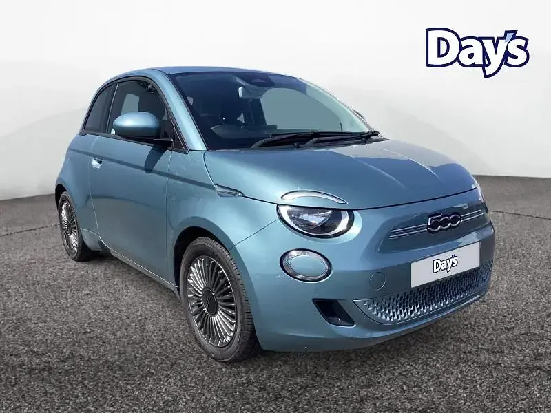 Used Fiat 500e Icon 86 kW (118 HP) 2022 Blue Hatchback