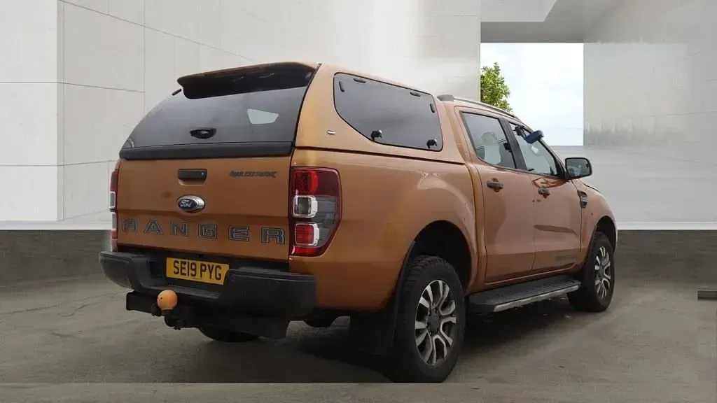 Used Ford Ranger Wildtrack 2019 Orange Pickup