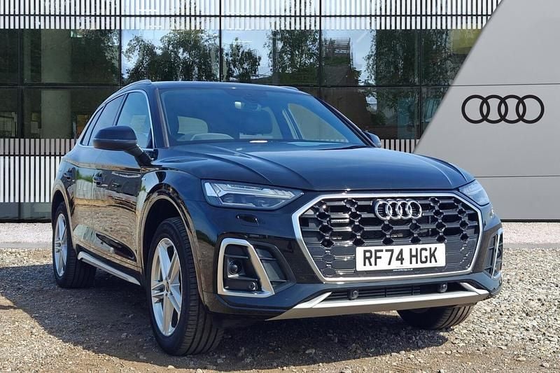 Black Used 2025 Audi Q5 S-Line SUV | £39,590 (Fair price) - Image 1/4
