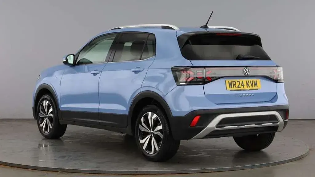 Used VW T-Cross Style 115 HP (84 kW) 2024 Blue SUV