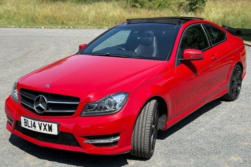 Red Used 2014 Mercedes C180 Sport Edition Coupe | £6,500 (Super price) - Image 1/1