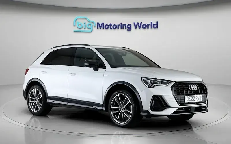 Used Audi Q3 Black Edition 150 HP (110 kW) 2022 White SUV