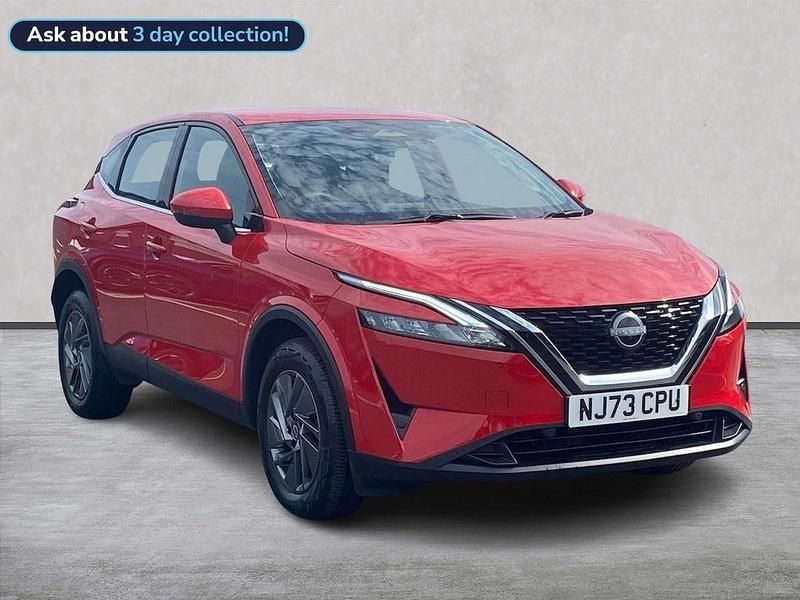 Red Used 2023 Nissan Qashqai Acenta Premium SUV | £19,418 (Good price) - Image 1/4