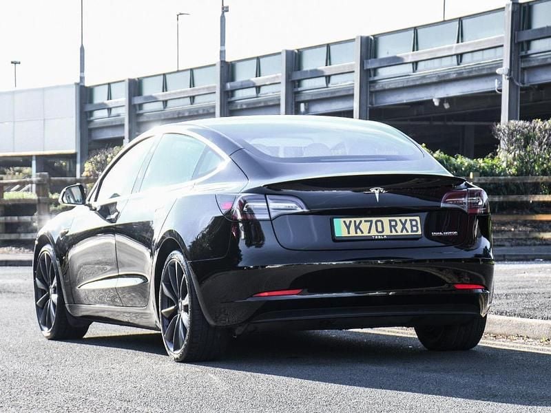 Black Used 2020 Tesla Model 3 Performance Sedan | £18,196 (Good price) - Image 1/3