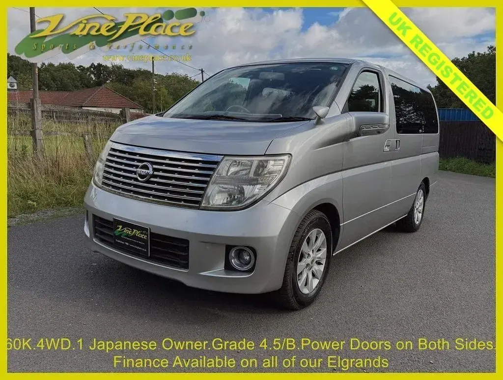 Used Nissan Elgrand 2007 Silver MPV