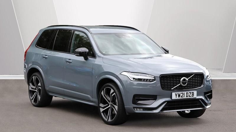 Grey Used 2021 Volvo XC90 R-Design SUV | £36,650 (Fair price) - Image 1/4