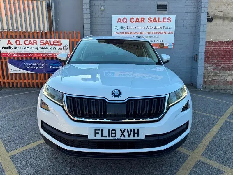 Usado Skoda Kodiaq 150 CV (110 kW) 2018 Blanco SUV