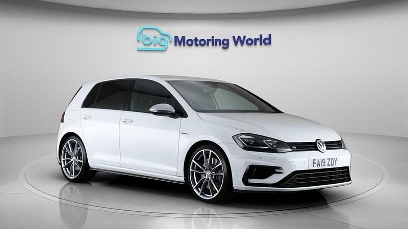 White Used 2019 VW Golf VII R Hatchback | £21,400 (Super price) - Image 1/4