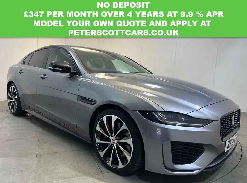 Używany Jaguar XE R-Dynamic 250 KM (183 kW) 2021 Szary Sedan/Limuzyna