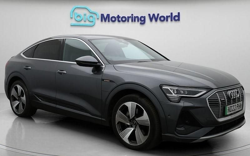Used 2022 Audi e-tron Sportback S-Line SUV | £23,400 (Super price) - Image 1/4