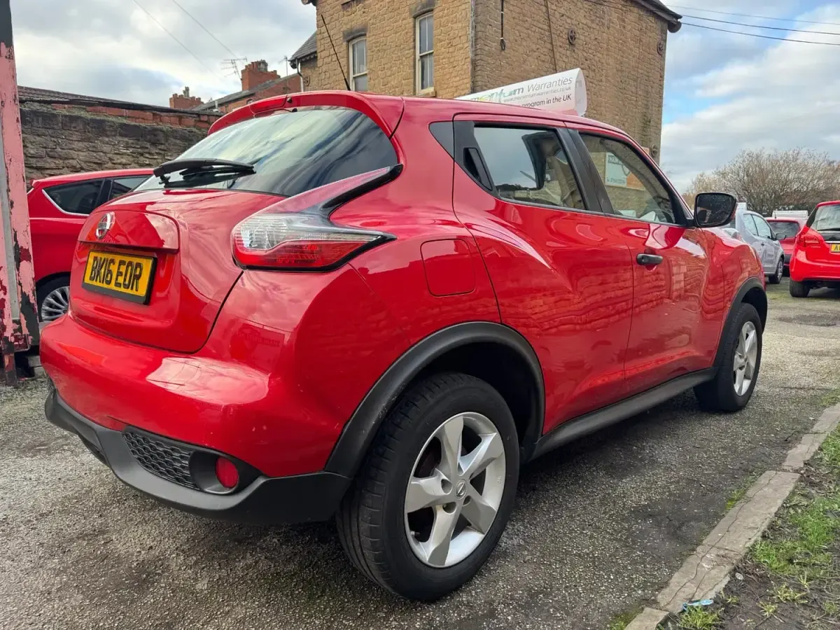 Usado Nissan Juke Visia 2016 Vermelho SUV