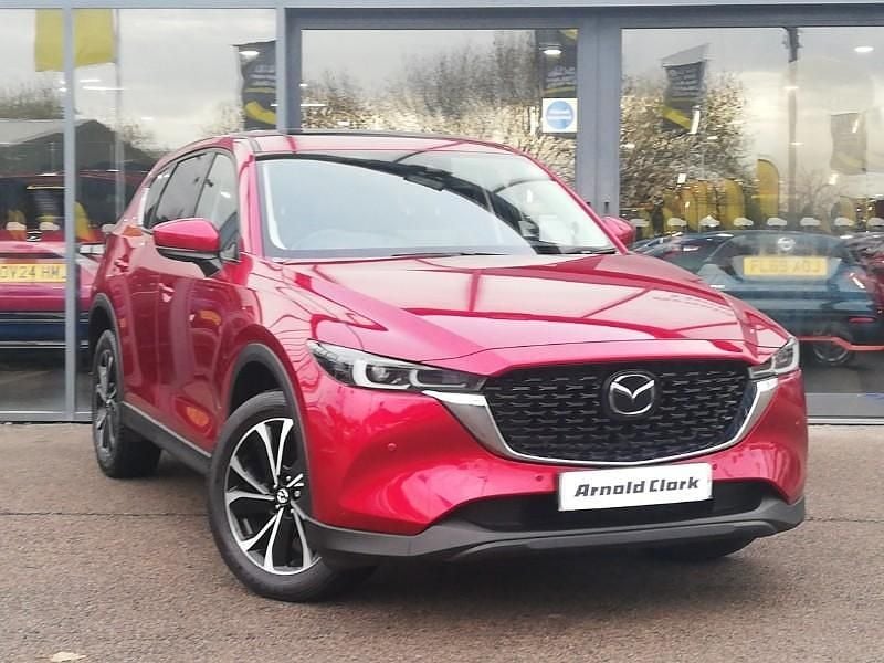 Red Used 2024 Mazda CX-5 Exclusive-Line SUV | £20,498 (Fair price) - Image 1/4