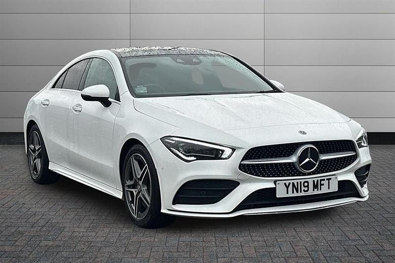 Polar white Used 2019 Mercedes CLA220 AMG Line Premium Plus Sedan | £21,850 (Fair price) - Image 1/4