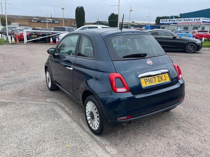 Used Fiat 500 Pop 69 HP (50 kW) 2017 Blue Hatchback
