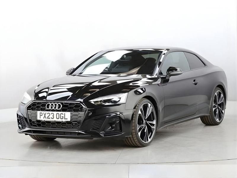 Used Audi A5 Black Edition 150 HP (110 kW) 2023 Black Coupe