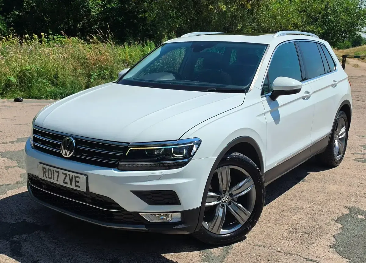 Used VW Tiguan SEL 2017 White SUV