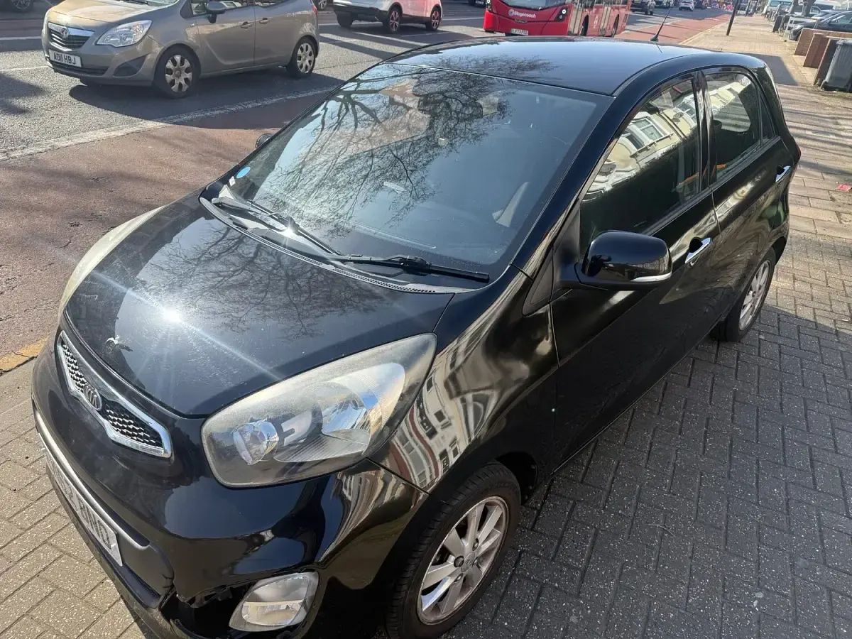 Used Kia Picanto 68 HP (50 kW) 2013 Black Hatchback