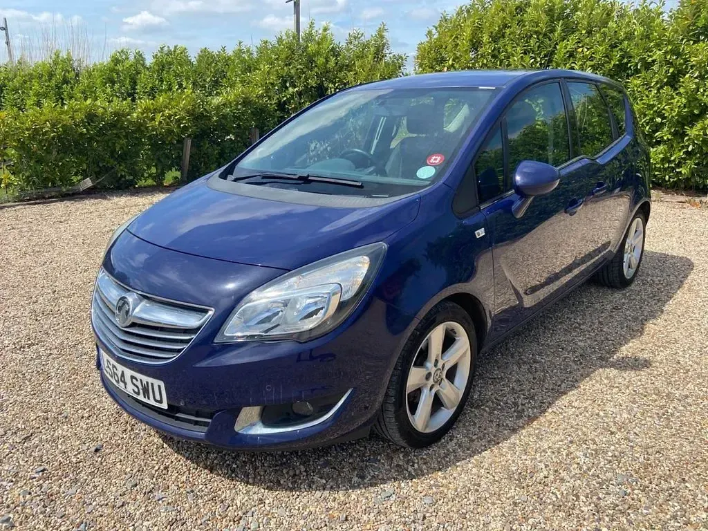 Used Vauxhall Meriva 100 HP (73 kW) 2014 Blue MPV