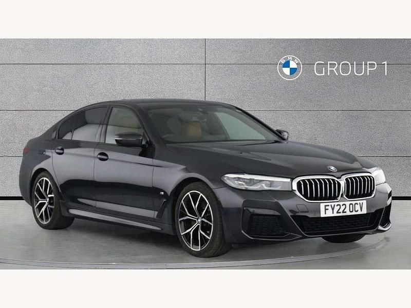 Grey Used 2022 BMW 520 M Sport Sedan | £26,750 (Good price) - Image 1/4