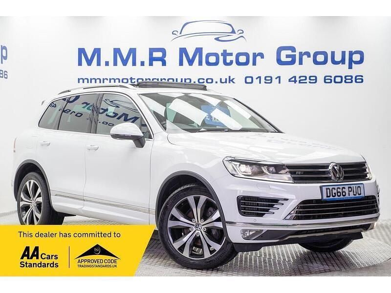 Used VW Touareg R-line 262 HP (192 kW) 2016 White SUV
