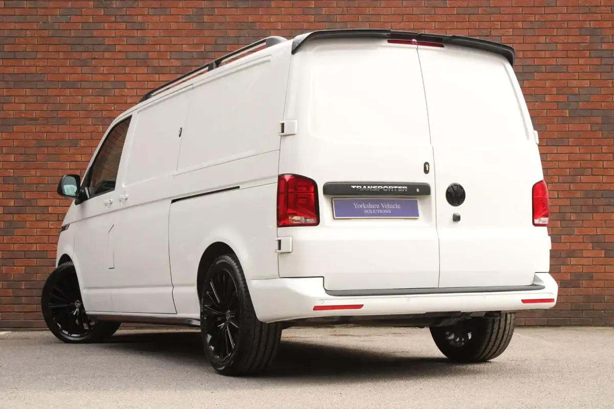 Begagnad VW Transporter Startline 2022 Vit Van