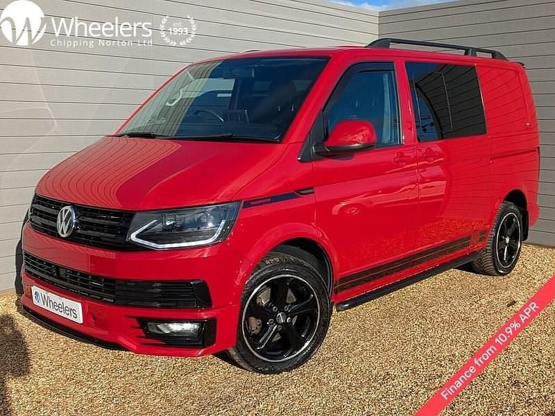 Red Used 2019 VW Transporter Trendline Van | £24,995 - Image 1/4