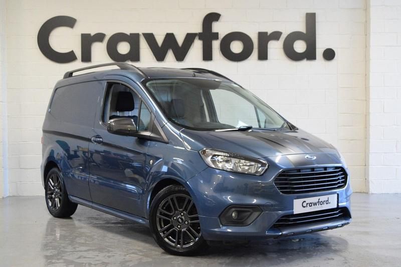 Used Ford Transit Sport 100 HP (73 kW) 2021 Blue Van