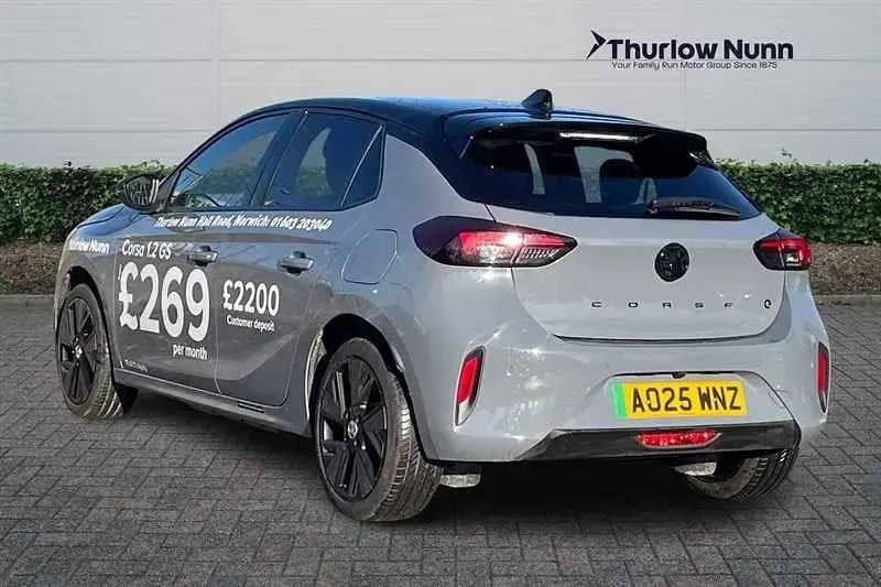 Used Vauxhall Corsa-e 100 kW (136 HP) 2025 Graphic grey Hatchback