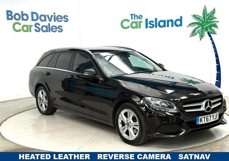 Black Used 2018 Mercedes C220 Executive Estate | £13,500 (Super price) - Image 1/4