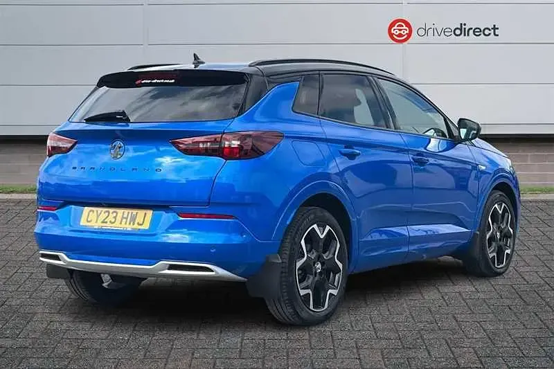 Used Vauxhall Grandland X Ultimate 130 HP (95 kW) 2023 Blue SUV