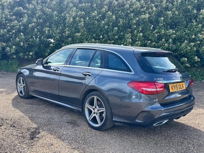 Used Mercedes C200 AMG line 2015 Grey Estate