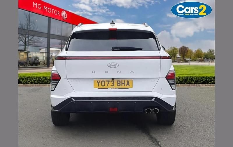 Used Hyundai Kona N Line 139 HP (102 kW) 2024 White SUV