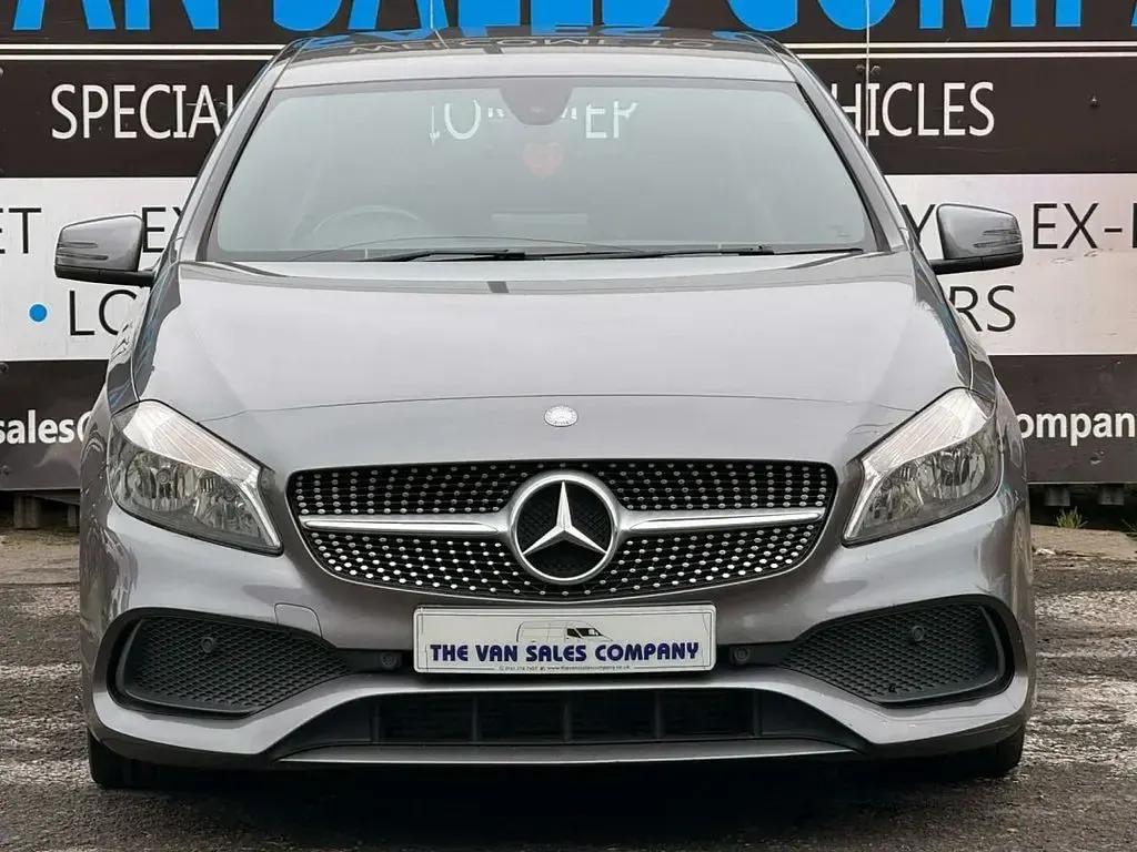 Used Mercedes A180 AMG line 109 HP (80 kW) 2017 Grey Hatchback