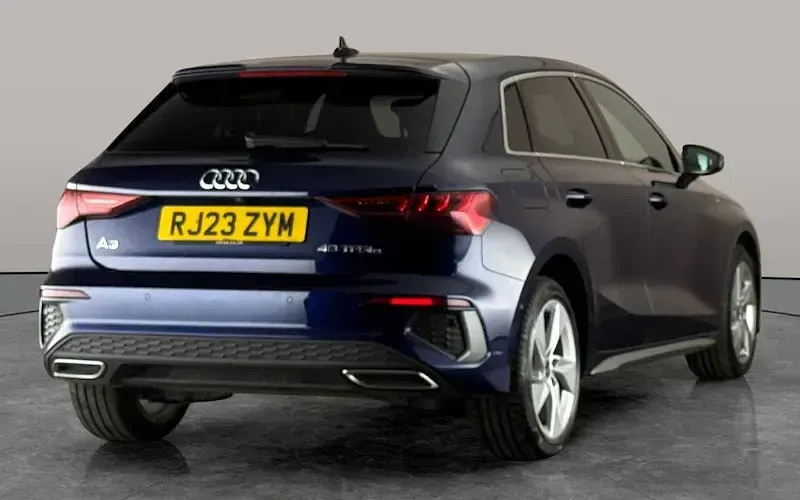 Used Audi A3 Sportback e-tron S-Line 204 HP (150 kW) 2023 Blue Hatchback