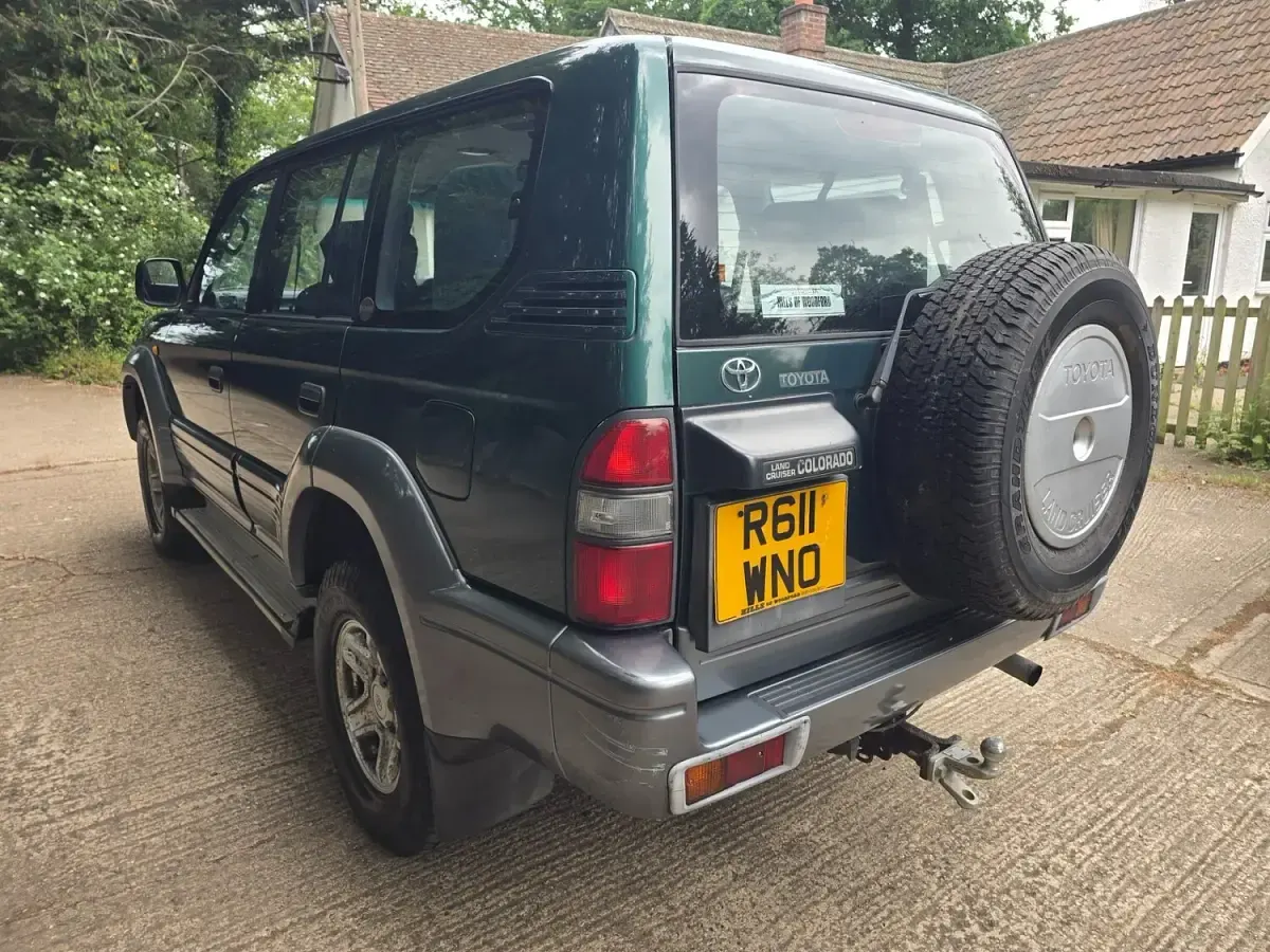 Used Toyota Land Cruiser 1997 Green SUV