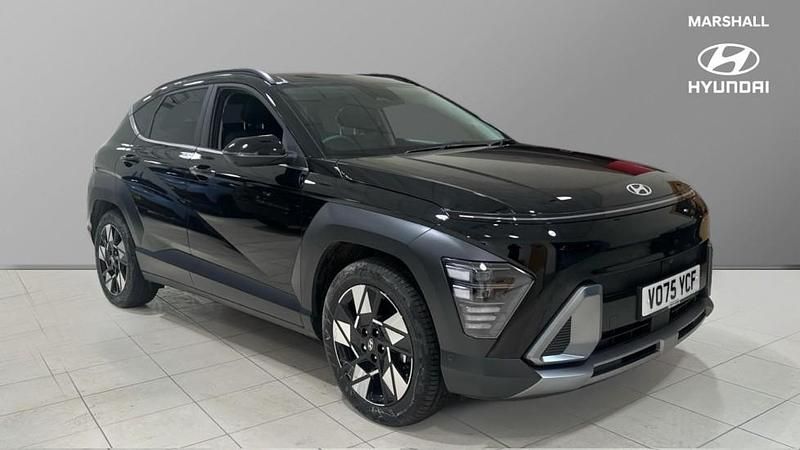 Abyss black New 2025 Hyundai Kona SUV | £29,197 (Expensive) - Image 1/4