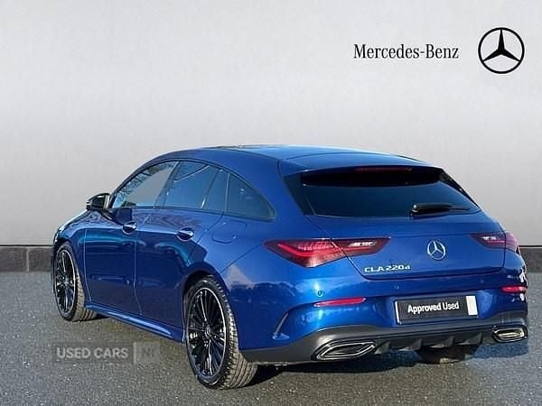 Used Mercedes CLA220 AMG Line Premium Plus 2025 Blue Sedan