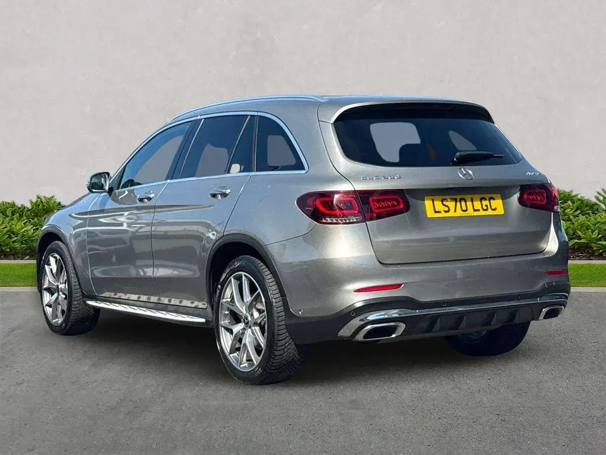 Used Mercedes GLC300 AMG Line Premium Plus 258 HP (189 kW) 2021 Silver SUV