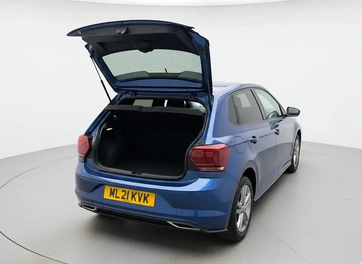 Used VW Polo R-line 2021 Blue Hatchback