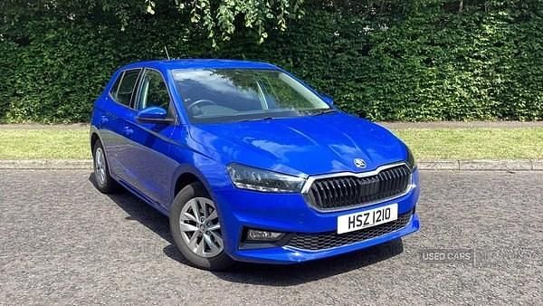 Blue Used 2023 Skoda Fabia Comfort Hatchback | £12,650 (Good price) - Image 1/4