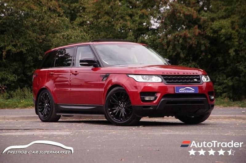 Red Used 2014 Land Rover Range Rover Sport HSE Dynamic SUV | £13,499 (Fair price) - Image 1/4