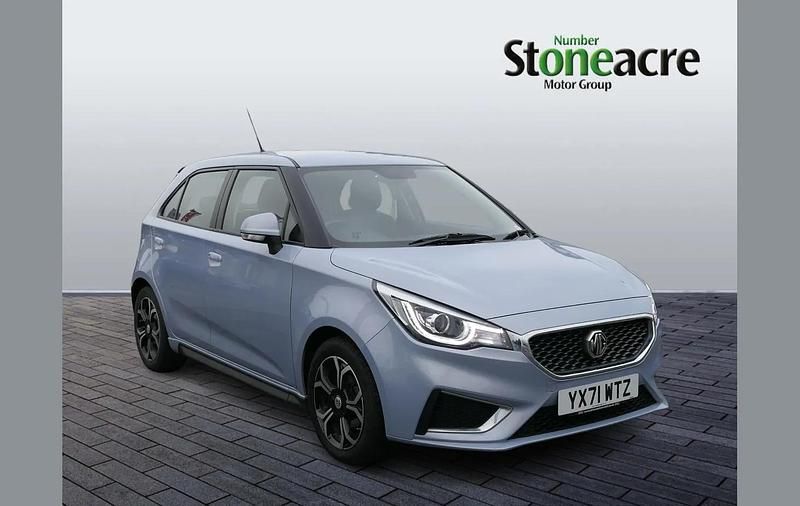 Silver Used 2022 MG MG3 Exclusive Hatchback | £8,995 (Fair price) - Image 1/4