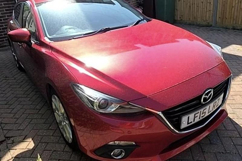 Red Used 2015 Mazda 3 Inclusive Hatchback | £8,466 (Fair price) - Image 1/1