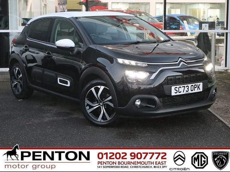 Used Citroën C3 PureTech 110 HP (80 kW) 2024 Black Hatchback